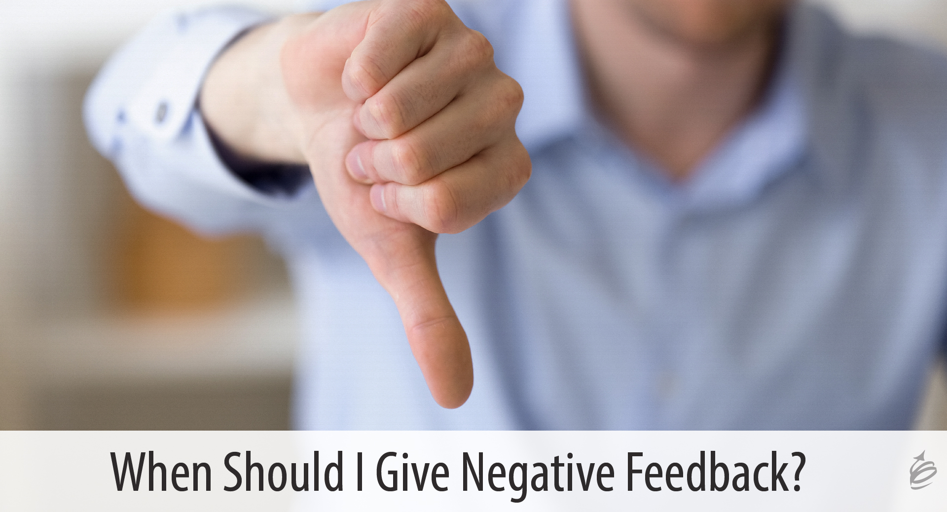 negative feedback