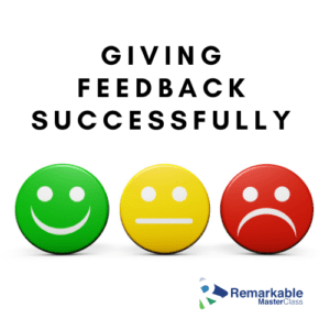 Giving Feedback Successfully